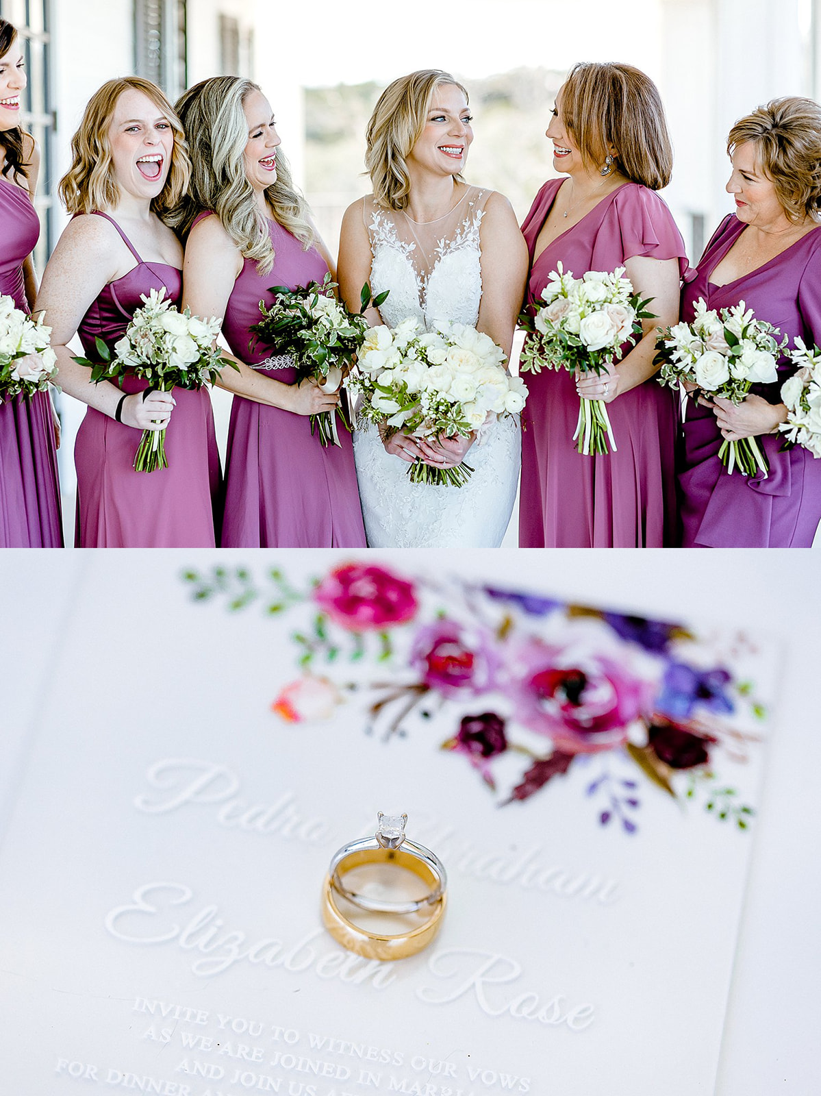 Bridesmaids at Kendall Point Wedding, Gricelda's Photography