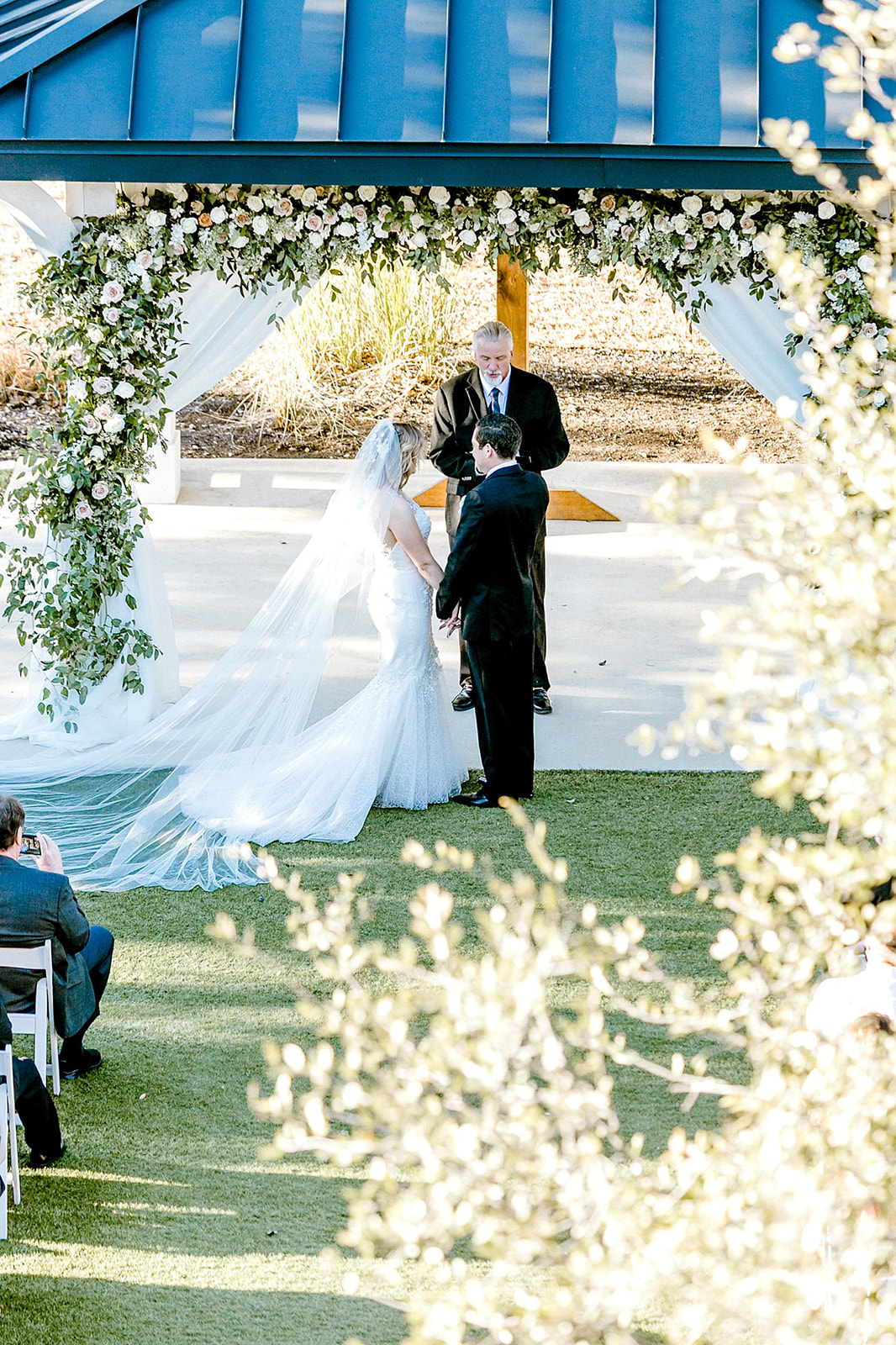 Wedding Ceremony at Kendall Point, San Antonio Wedding Venue by Gricelda's Photography