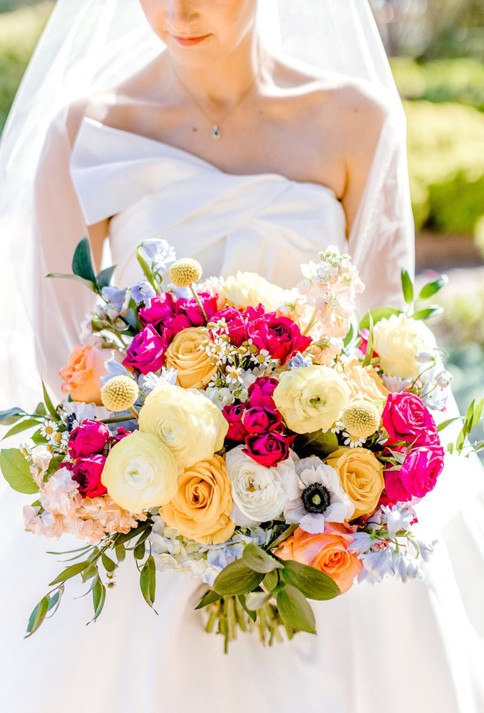 Colorful Wedding Bouquet 